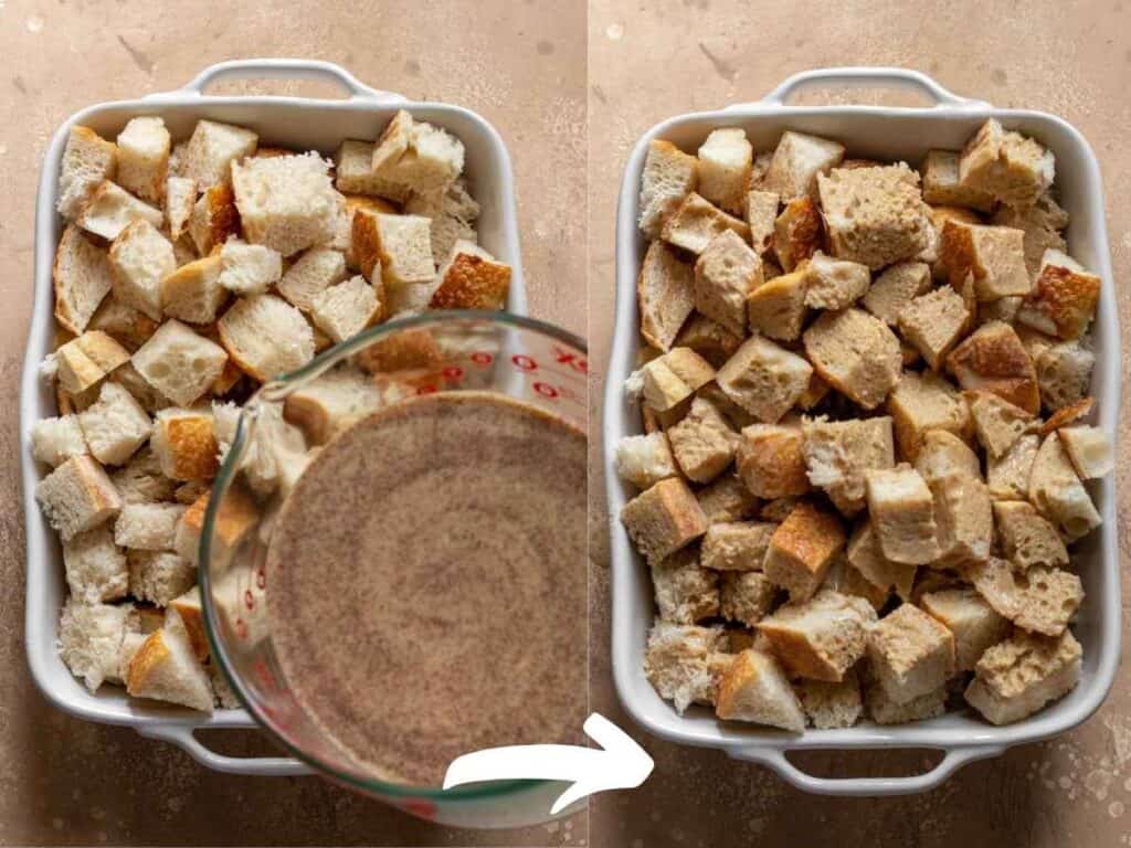 Overnight Vegan French Toast Casserole (Just Egg) HomeCooked Roots