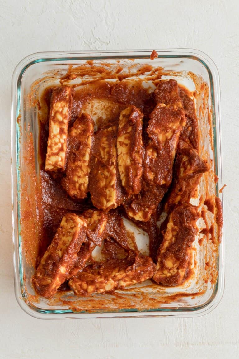 BBQ Tempeh - Home-Cooked Roots