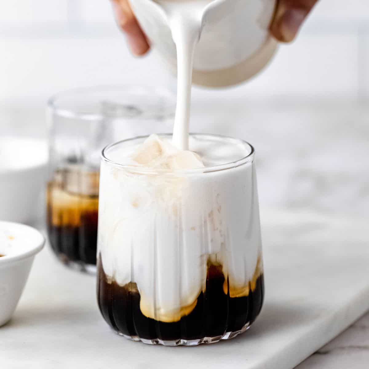 Vegan White Russian Cocktail - Home-Cooked Roots