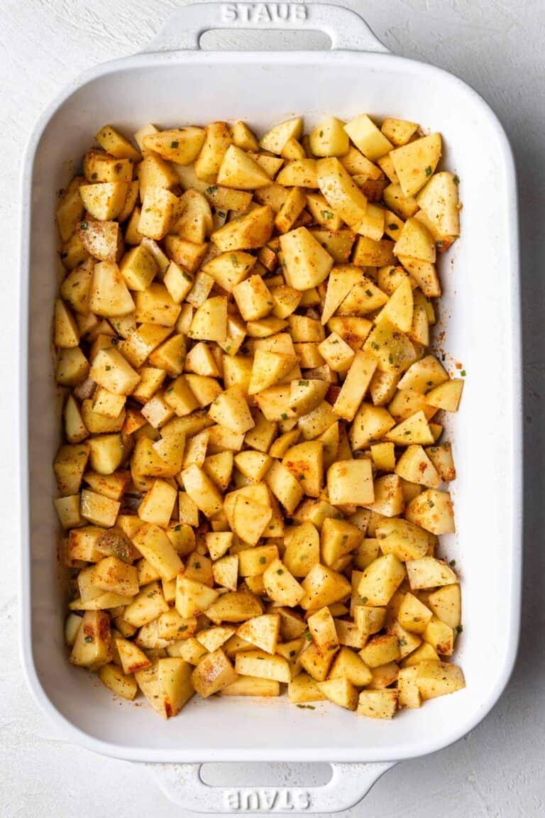 Easy Oven Roasted Potatoes (Crispy & Delicious!) - Home-Cooked Roots