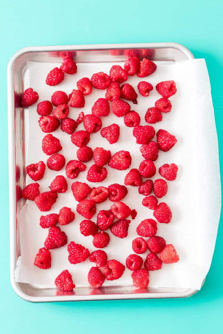 How to Freeze Raspberries - Home-Cooked Roots