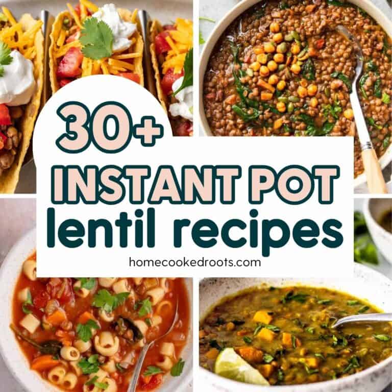 30+ Vegan Instant Pot Lentil Recipes