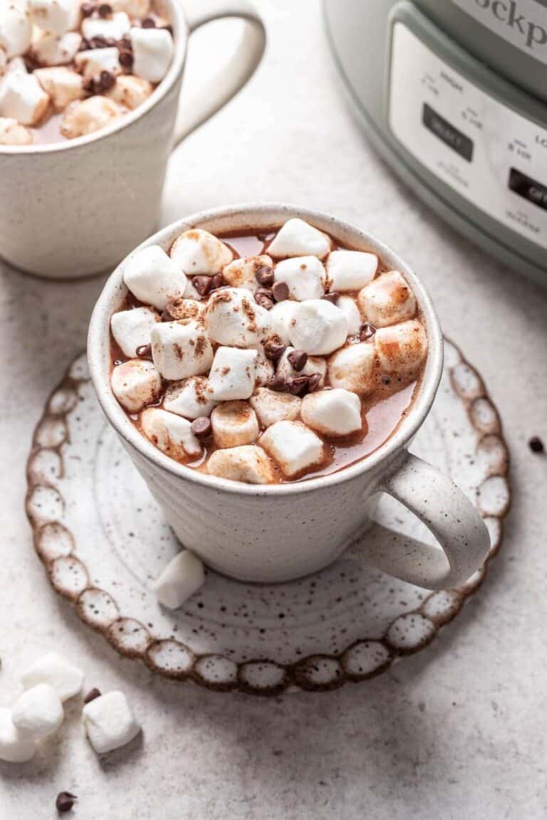 Easy Crockpot Hot Chocolate